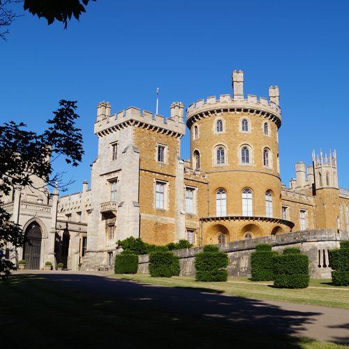 Image of the exterior of a castle