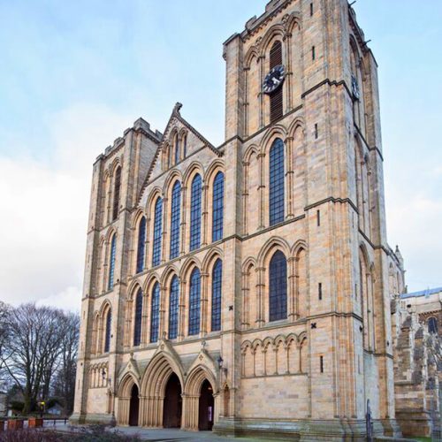 Image of the exterior of Ripon Cathedral